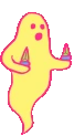 RainbowGhost emote