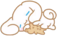 sleeping_cinnamoroll emote