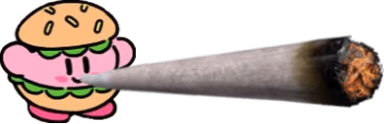 BurgySmokingWeed emote