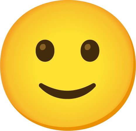 SlightlySmilingFaceEmoji emote