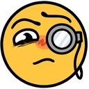 monocle emote
