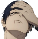 toji_facepalm emote