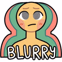blurry emote