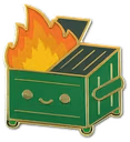DumpsterFire emote