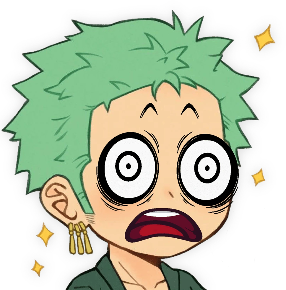 Zoro_Scared emote