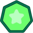 LimeGreenStaffBadge emote