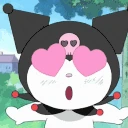 KuromiLove emote