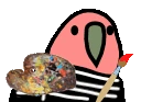 picassoParrot emote