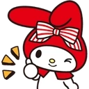 MyMelodyThumbsUp emote