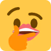 Blocky_think emote