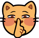 kittySecret emote