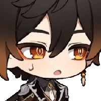 Chibi_Zhongli_Panic emote
