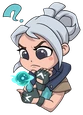 JettThinking emote