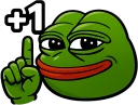 pepeplusone emoji