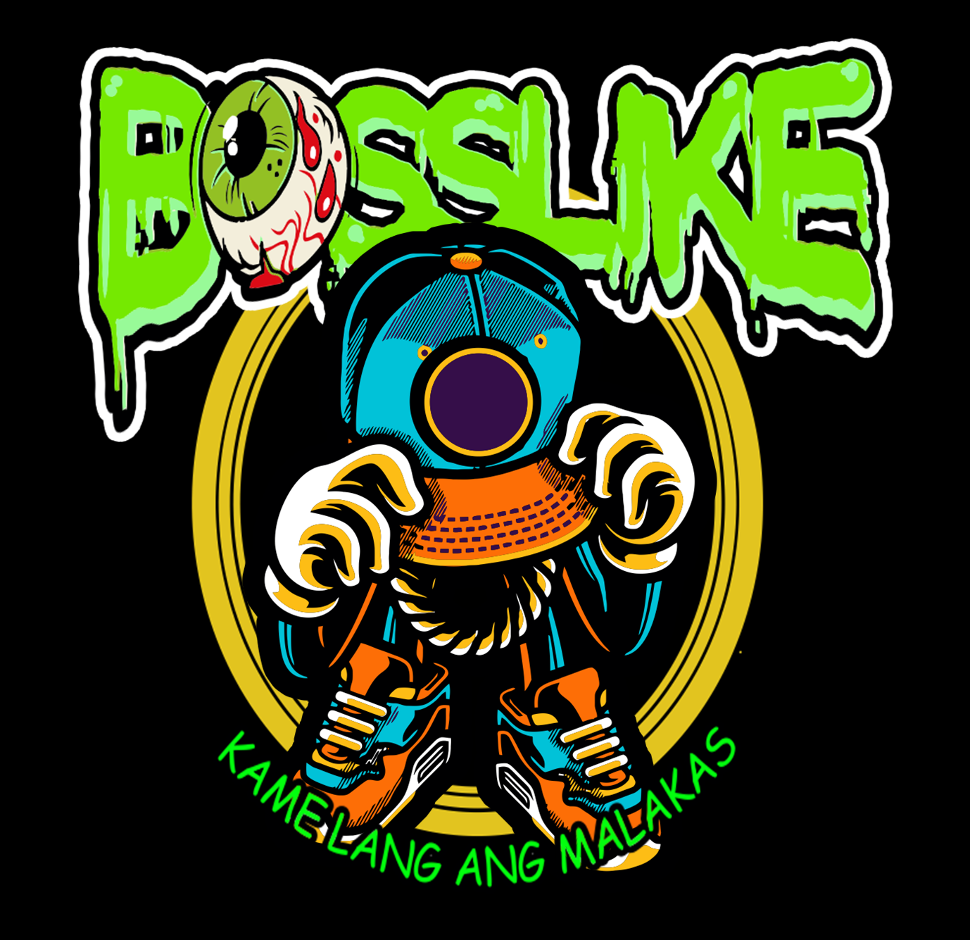 bosslike static emote