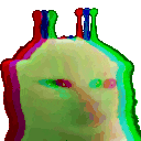 glorpGlitchInTheMatrix animated emote