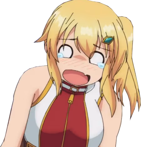 terrified emote
