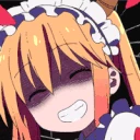 TohruAngry emote