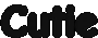 Blackcutietext emote