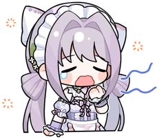 NikkiYawn emote