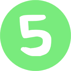 pastelgreen_five emote