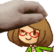 nikkiheadpat animated emote