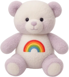 Teddybear_rainbow emote