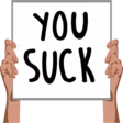 YouSuckSign emote
