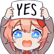 SayoriYes emote
