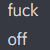 fuckoff emote