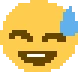 b_sweat_smile emote
