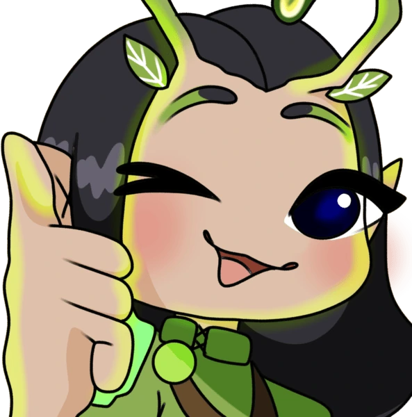 MantisThumbsUp emote