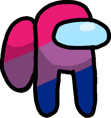 AmongUsBisexual emote