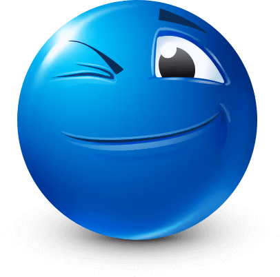 blueemoji_wink emote