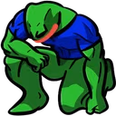 pepeKneel emote