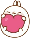 Bunny_heart emote