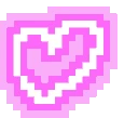 GlowHeart emote
