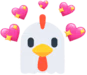 LoveChicken emote