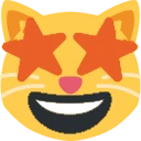 starEyesCat emote
