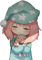 Anya_Pajamas emote