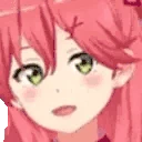 MikoFukireta emote