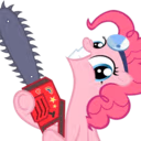 pinkiepie_chainsaw emote