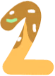 number_yellow_2 emote