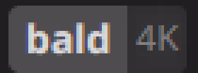bald emote