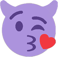 KissingHeartImp emote