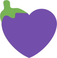 eggplant_heart emote