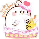 HappyBirthdayMolang emote