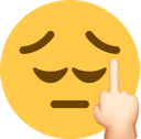 PensiveFuckYou emote