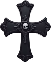 Blakgothcross emote