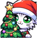 xmas_cat2 emote